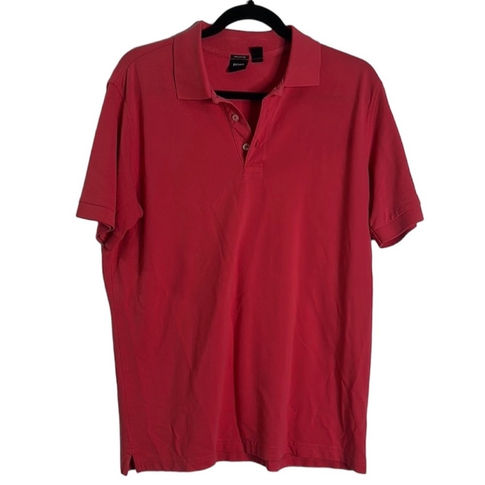 Hugo boss puma cotton polo shirt size large